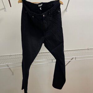 Good American Good Legs Black Jeans Plus Size 22 | High Rise Skinny Denim